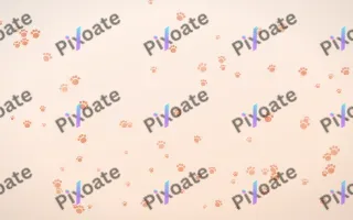 Peach Fuzz Paws — light orange and white cute background