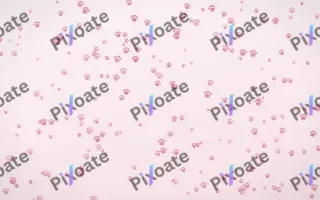 Rosewater Paws Dense II — light pink and white cute background, variation II