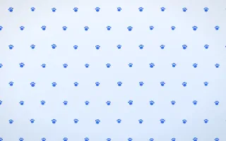 Sky Paws — light blue and white cute background