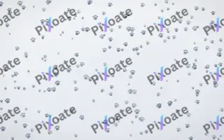 Slate Mist Paws Dense II — light blue and white cute background, variation II