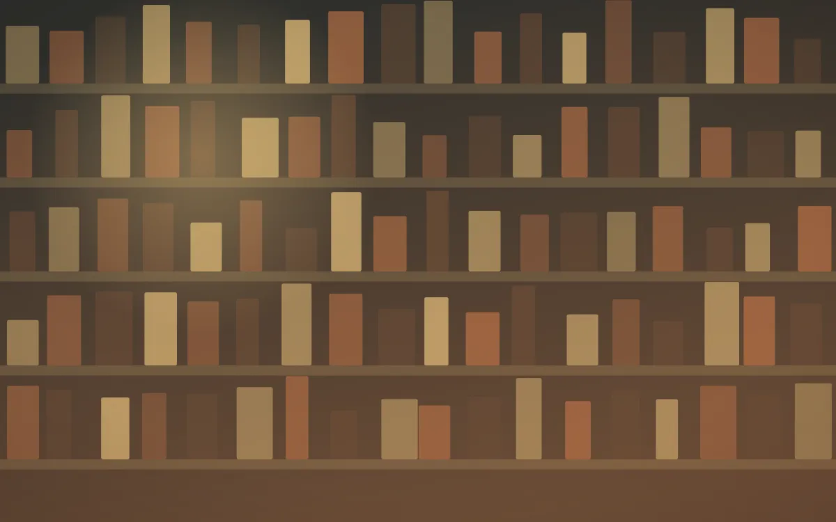 Autumn Glow Dark Academia — colourful orange, brown and grey dark-academia background