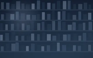 Blue Hour Dark Academia — dark blue dark-academia background
