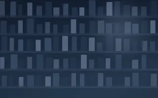 Blue Hour Dark Academia X — dark blue dark-academia background, variation X