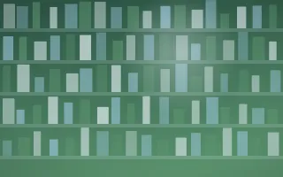Clear Day Dark Academia IX — light blue and green dark-academia background, variation IX