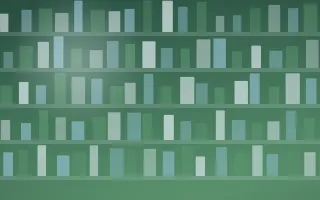 Clear Day Dark Academia VI — light blue and green dark-academia background, variation VI