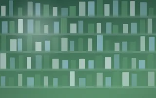 Clear Day Dark Academia XI — light blue and green dark-academia background, variation XI