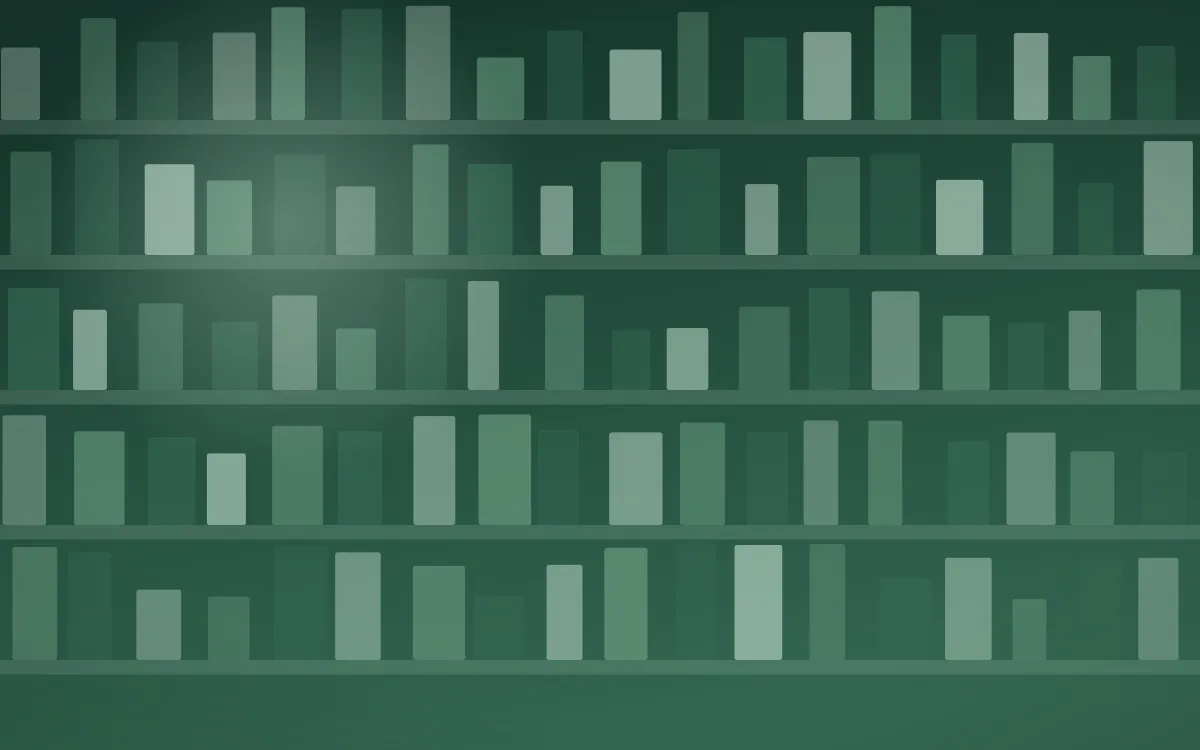 Emerald Mist Dark Academia — dark green dark-academia background