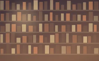 Golden Hour Dark Academia XI — colourful orange and pink dark-academia background, variation XI