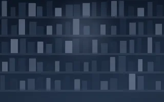 Moonlight Dark Academia III — dark blue dark-academia background, variation III