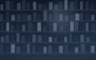 Moonlight Dark Academia IV — dark blue dark-academia background, variation IV