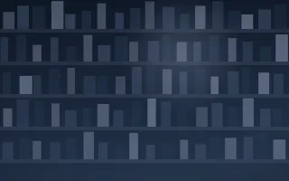 Moonlight Dark Academia IX — dark blue dark-academia background, variation IX