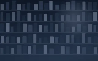 Moonlight Dark Academia V — dark blue dark-academia background, variation V