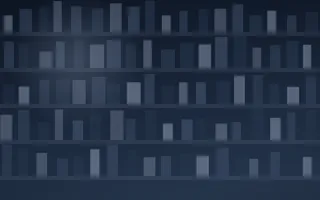 Moonlight Dark Academia XI — dark blue dark-academia background, variation XI