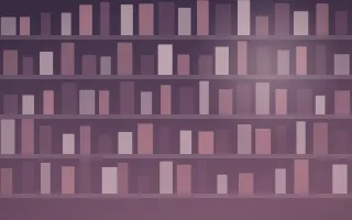 Rose Dusk Dark Academia V — colourful red, pink and purple dark-academia background, variation V