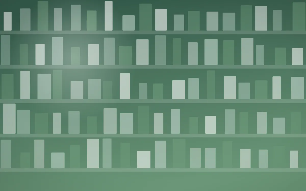 Spring Rain Dark Academia — light white and green dark-academia background