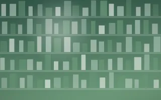 Spring Rain Dark Academia II — light white and green dark-academia background, variation II