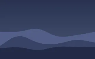 Moonlit Sands II — dark blue desert background, variation II
