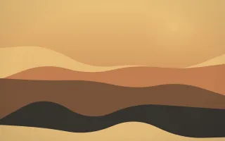 Sculpted Dunes IV — colourful orange, brown and grey desert background, variation IV