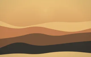 Sculpted Dunes IX — colourful orange, brown and grey desert background, variation IX