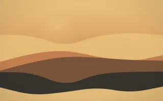 Sculpted Dunes V — colourful orange, brown and grey desert background, variation V
