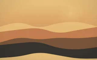 Sculpted Dunes VII — colourful orange, brown and grey desert background, variation VII