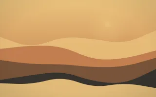 Sculpted Dunes X — colourful orange, brown and grey desert background, variation X