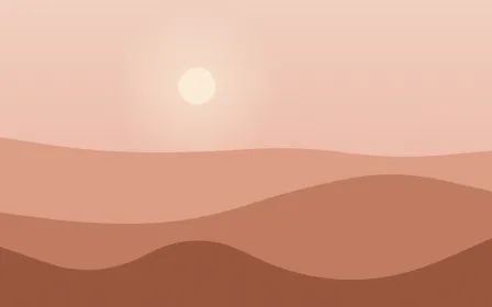 Rose Sands — light orange desert background