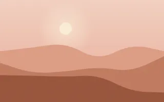 Rose Sands III Rose Sands III — light orange desert background, variation III