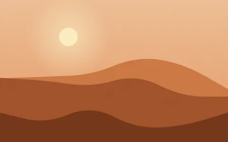 Scarlet Mesa — colourful orange and brown desert background