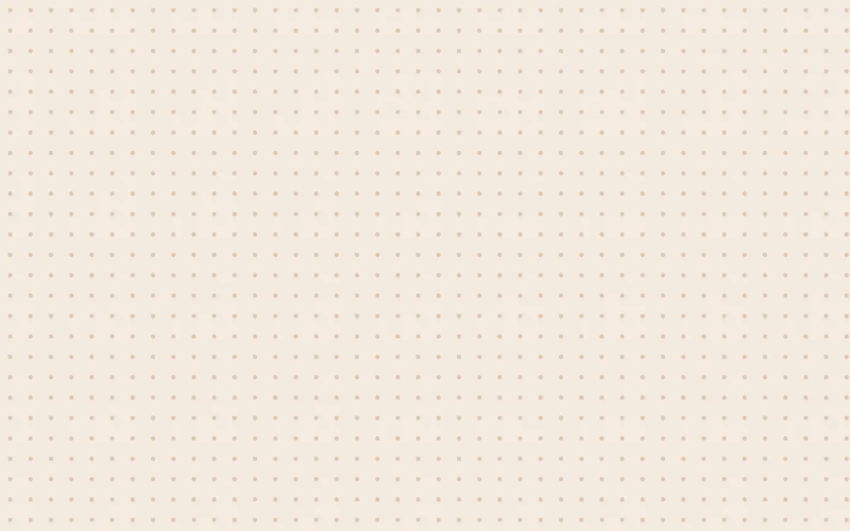 Cocoa Bold Whisper Dots — light beige and orange dot pattern background
