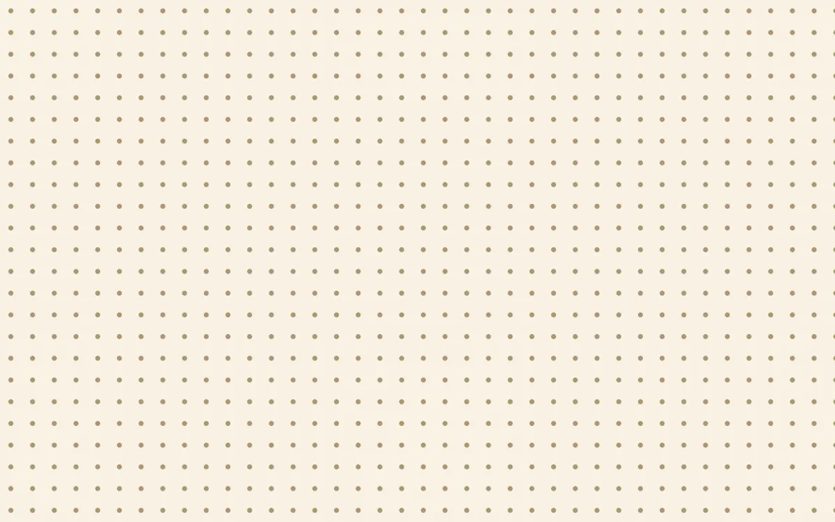 Cotswold Stone Dots — light beige and orange dot pattern background