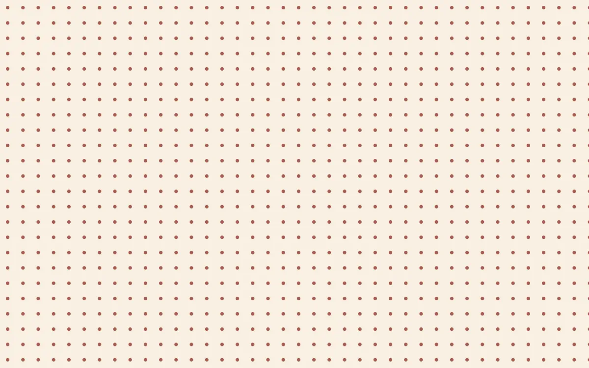 Cusco Weave Dots — light beige and red dot pattern background