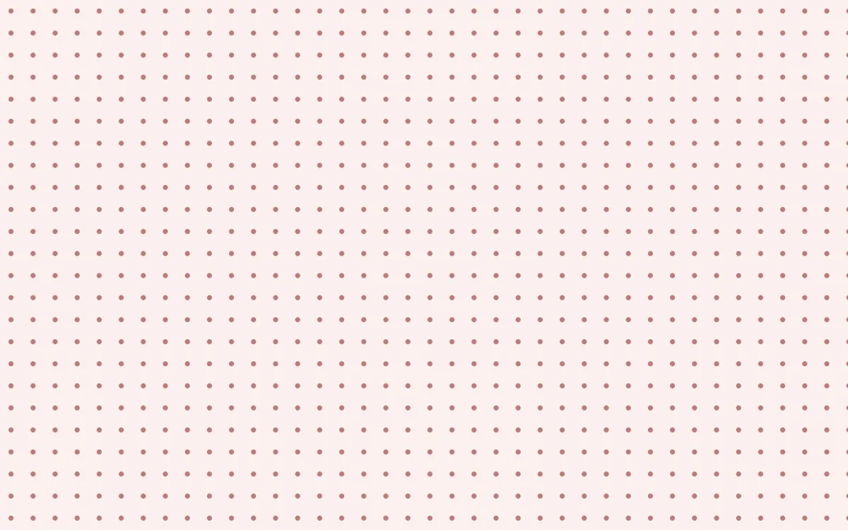 Damascus Rose Dots — light white and red dot pattern background