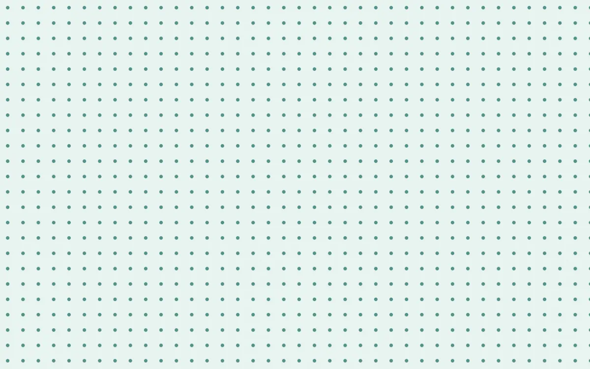 Ha Long Jade Dots — light white and teal dot pattern background