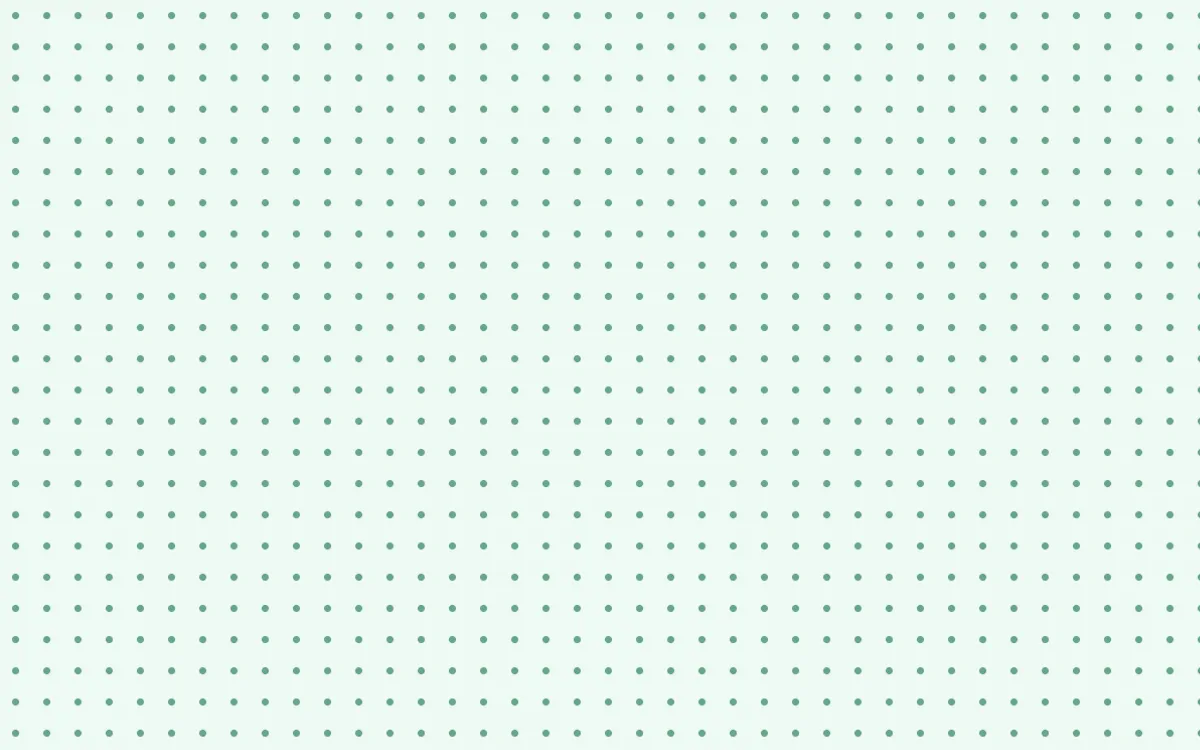 Hanbok Mint Dots — light white and green dot pattern background