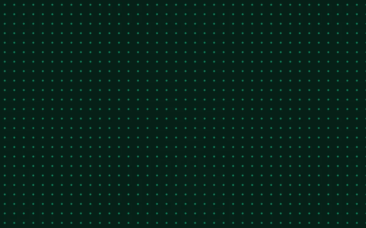 Jade Punch Night Dots — dark black and green dot pattern background