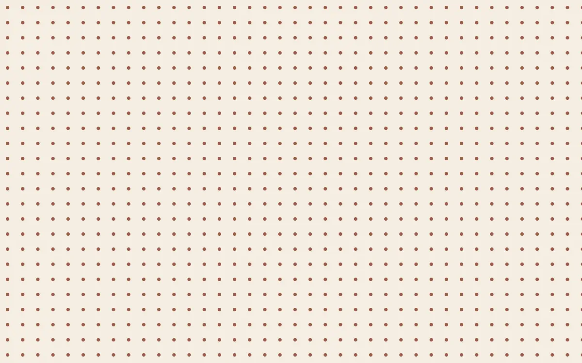 Lagos Wax Dots — light beige and brown dot pattern background
