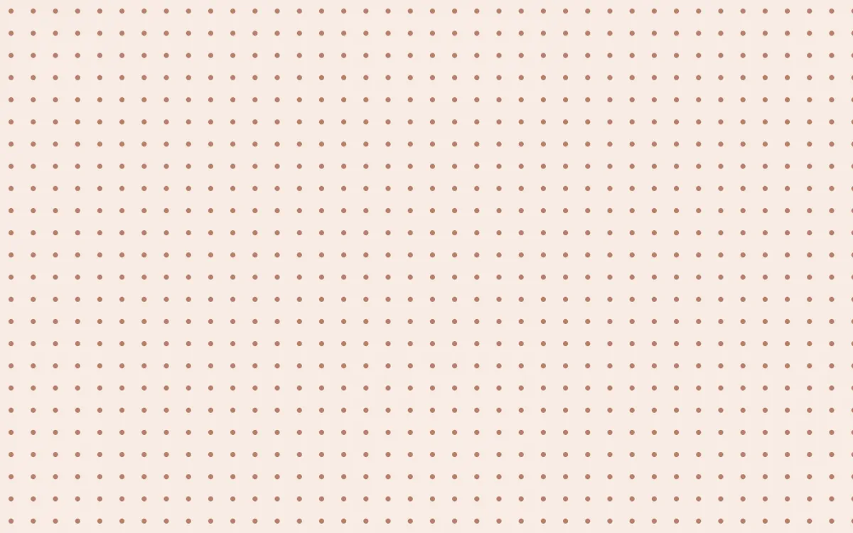 Marrakech Rose Dots — light beige and orange dot pattern background