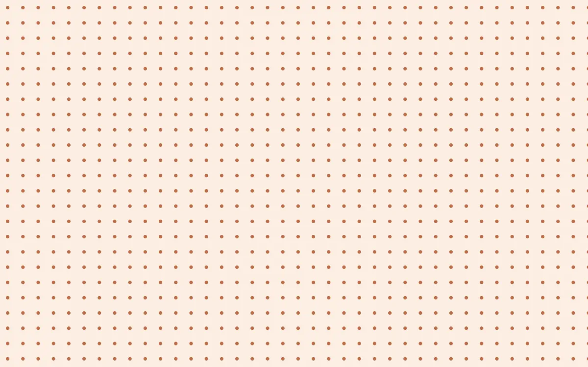 Momiji Maple Dots — light beige and brown dot pattern background