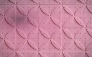 Dots Rim Light — dark black and pink dot pattern background