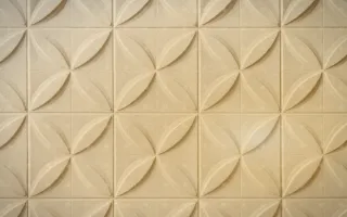 Dots Softbox — light beige and gold dot pattern background