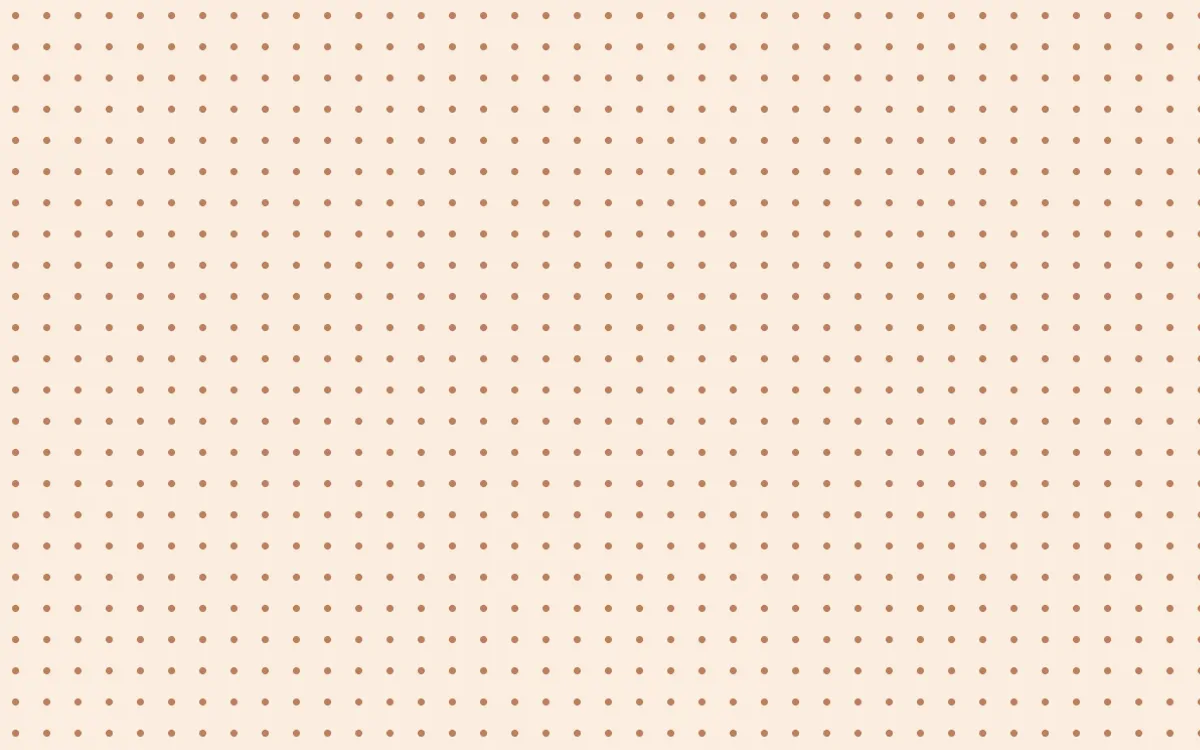 Sahara Dusk Dots — light beige and orange dot pattern background