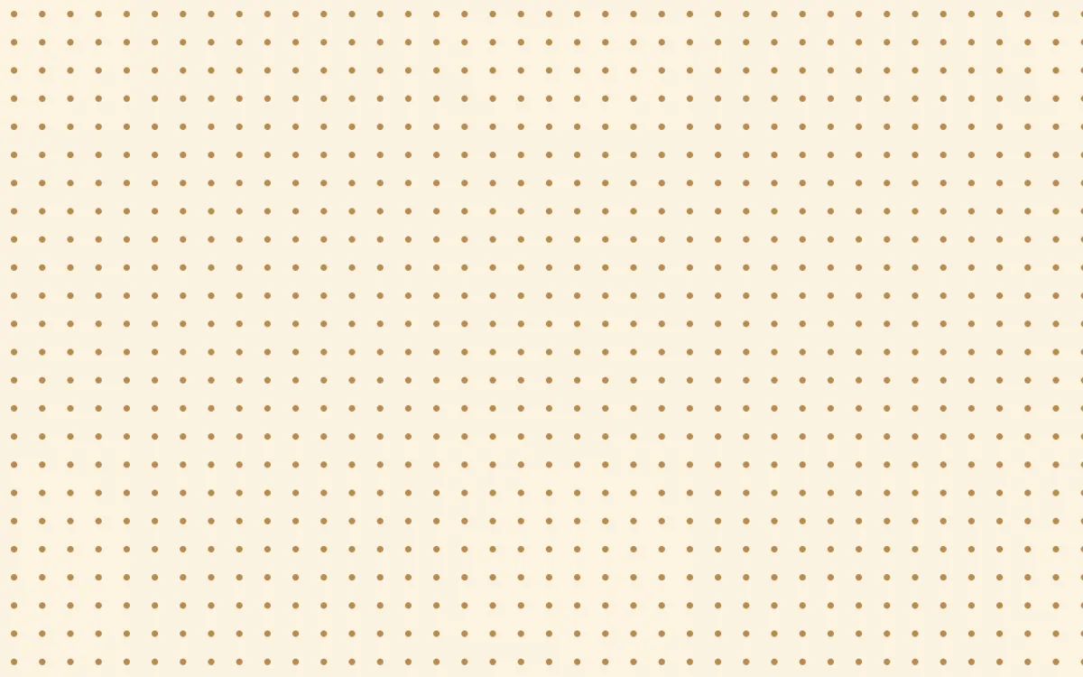 Sevilla Ochre Dots — light beige and brown dot pattern background