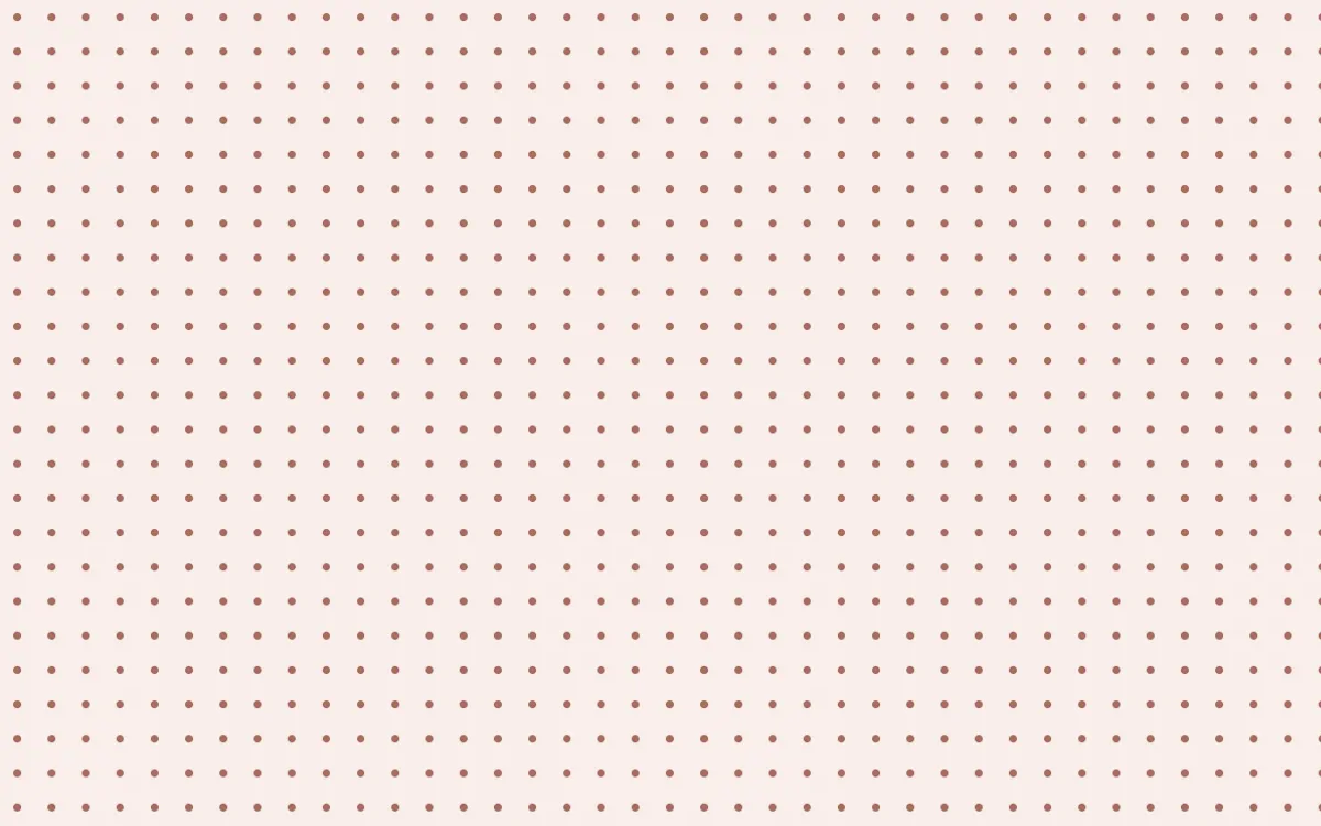 Venetian Rosso Dots — light white and brown dot pattern background