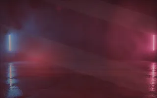 Duotone Blue Hour — dark black and red duotone background