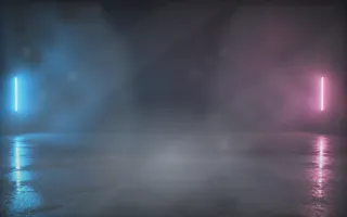 Duotone Overcast — colourful blue duotone background