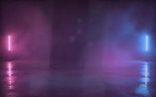 Duotone Softbox — colourful teal and purple duotone background