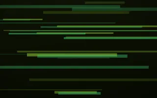 Acid Wave II — dark black and green electric background, variation II