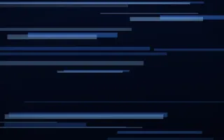 Blue Screen II — dark black and blue electric background, variation II