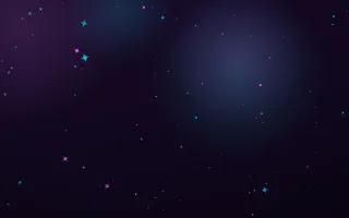 Neon Dust — dark black, purple and teal electric background